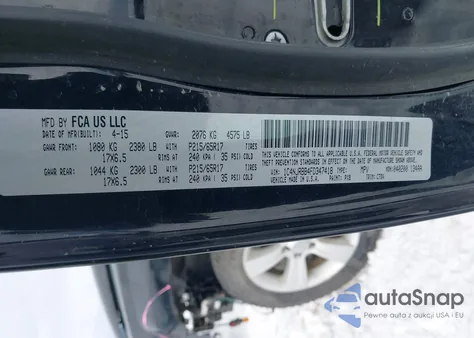 2015 Jeep Patriot Sport z USA, uszkodzony, nr VIN 1C4NJRBB4FD347418